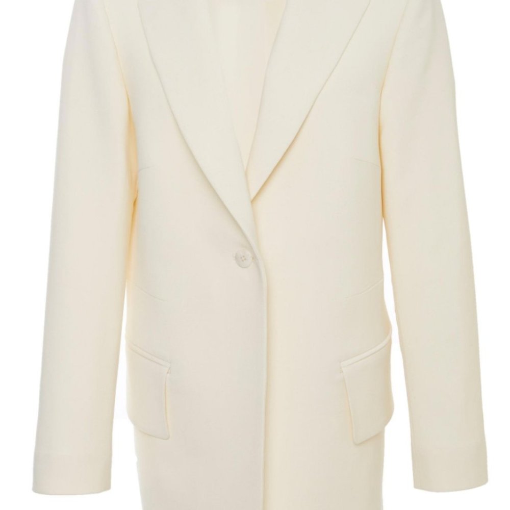 Partow Ivory Brody Blazer, Size Small